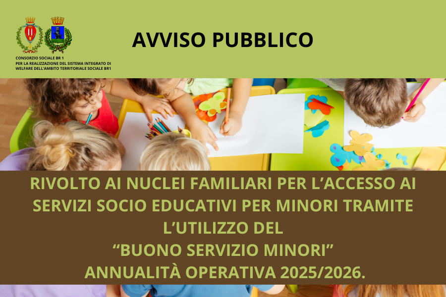 Buoni servizi minori immagine