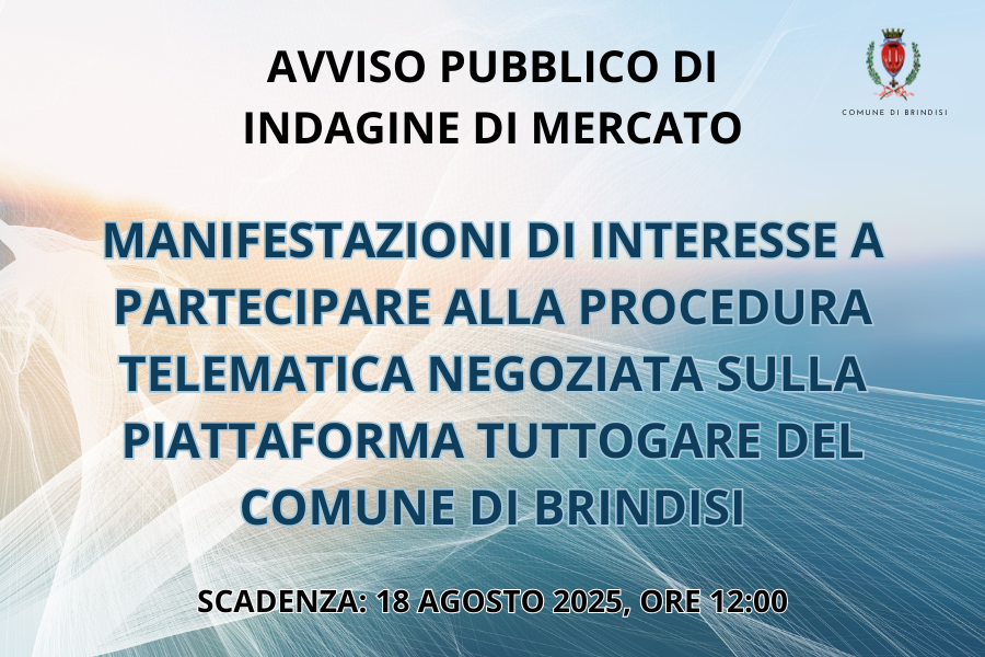 AVVISO PUBBLICO DI INDAGINE DI MERCATO immagine