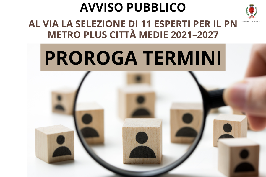 Avviso Selezione esperti immagine