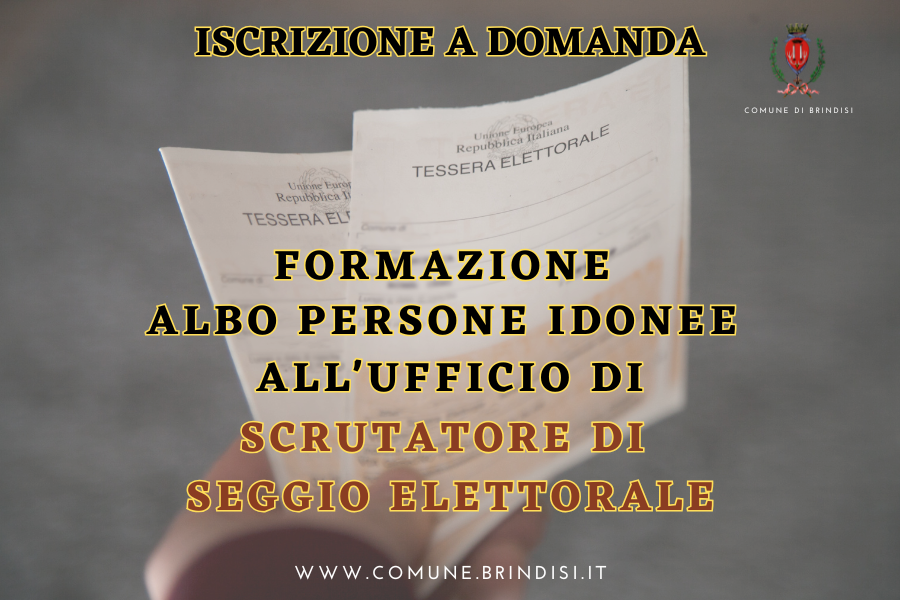 SCRUTATORI 2025 immagine