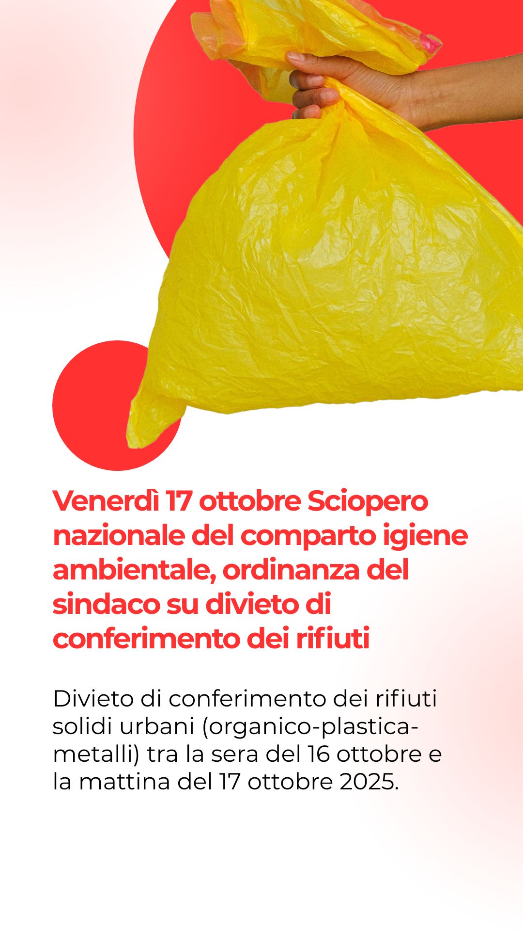 Divieto conferimento rifiuti Divieto conferimento rifiuti
