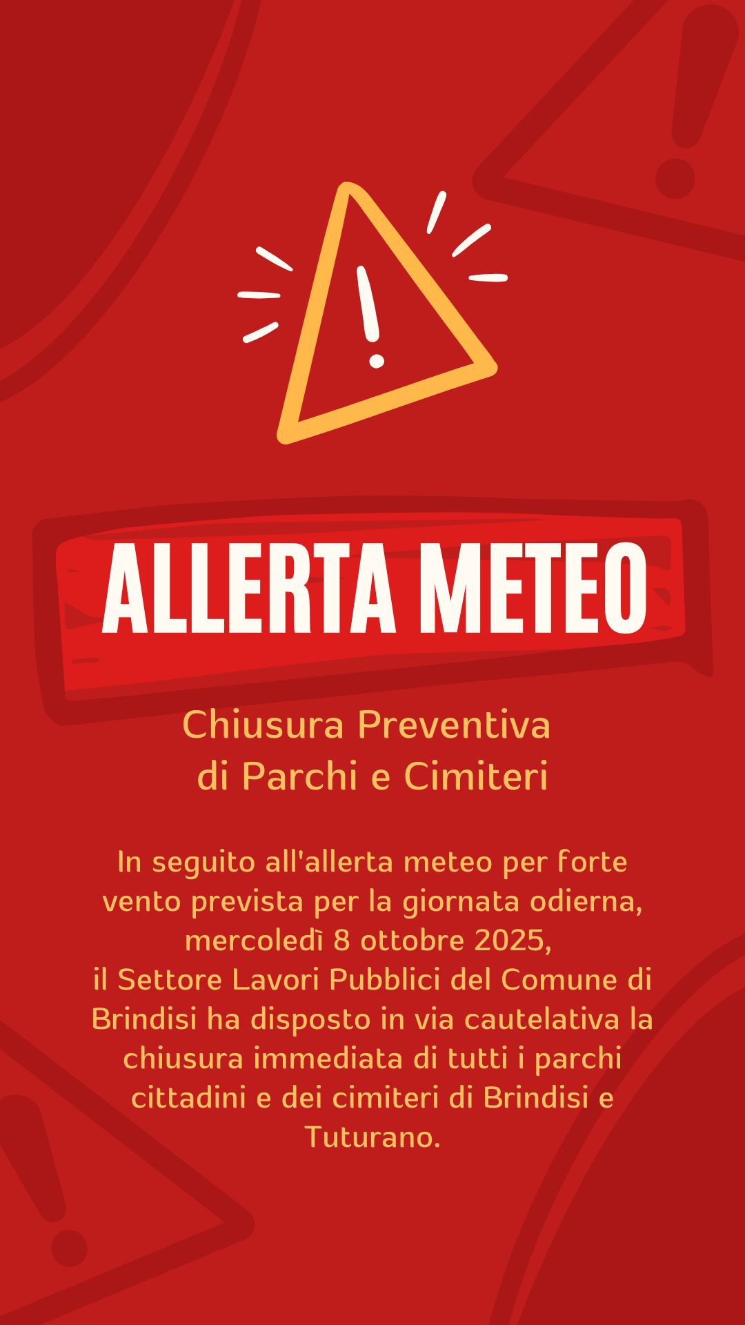 Allerta meteo Allerta meteo
