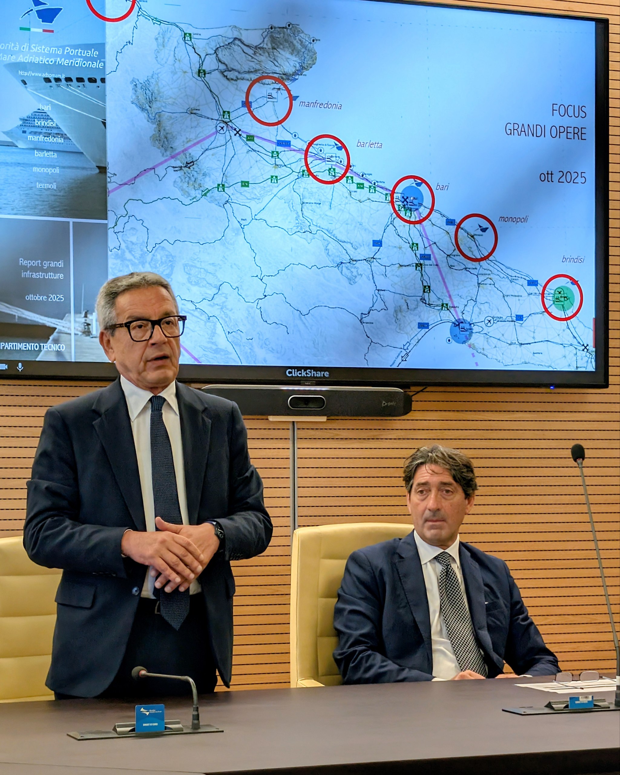 Sindaco Giuseppe Marchionna conferenza Francesco Mastro