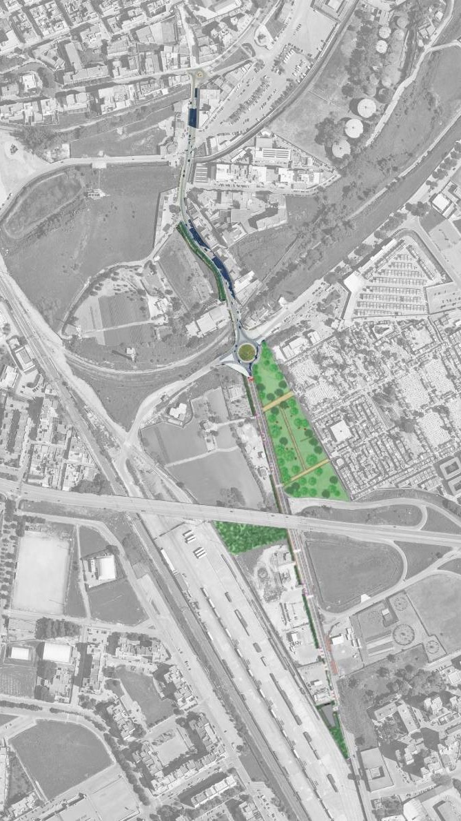 Parco Lineare Planimetria