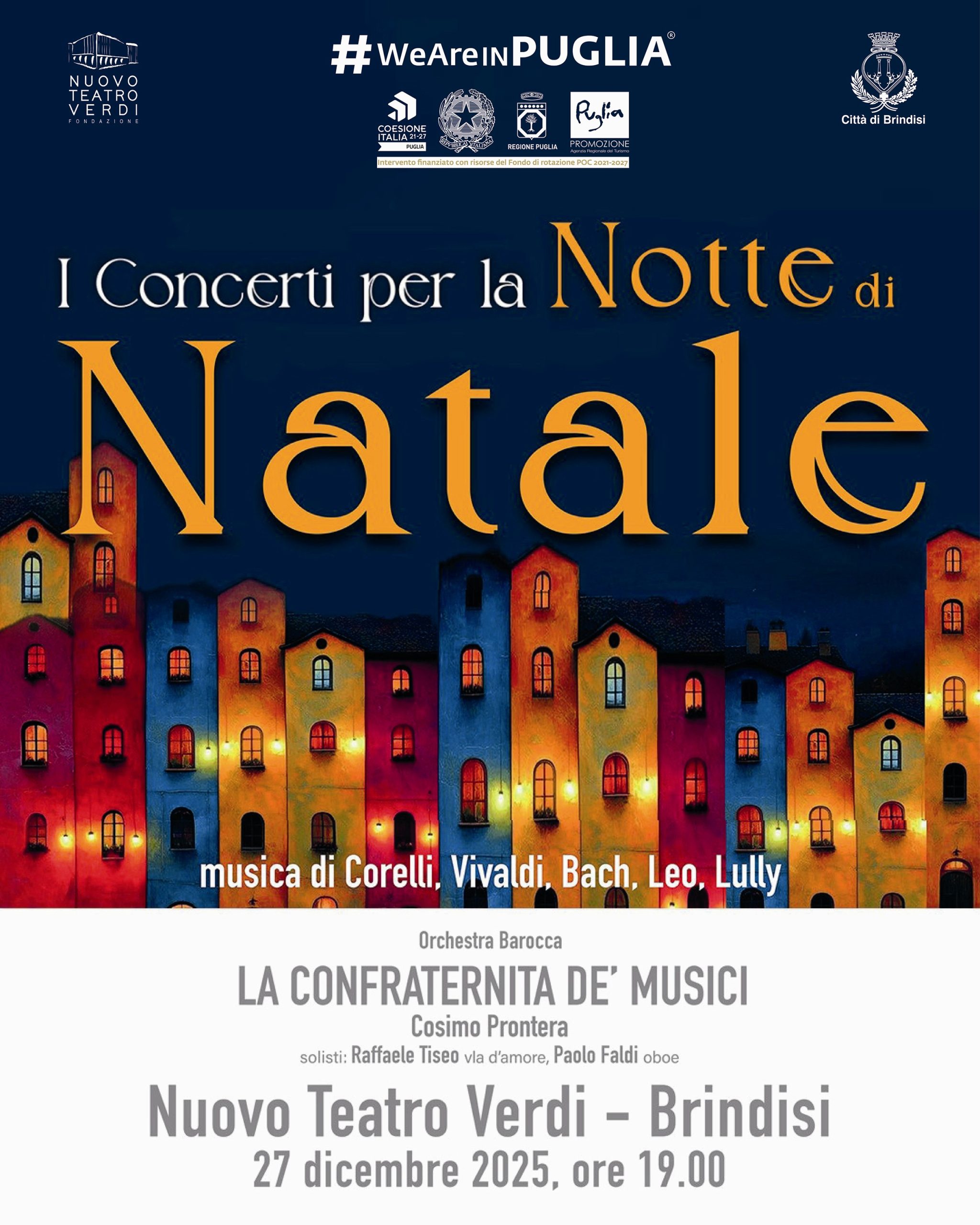Locandina I Concerti per la Notte di Natale