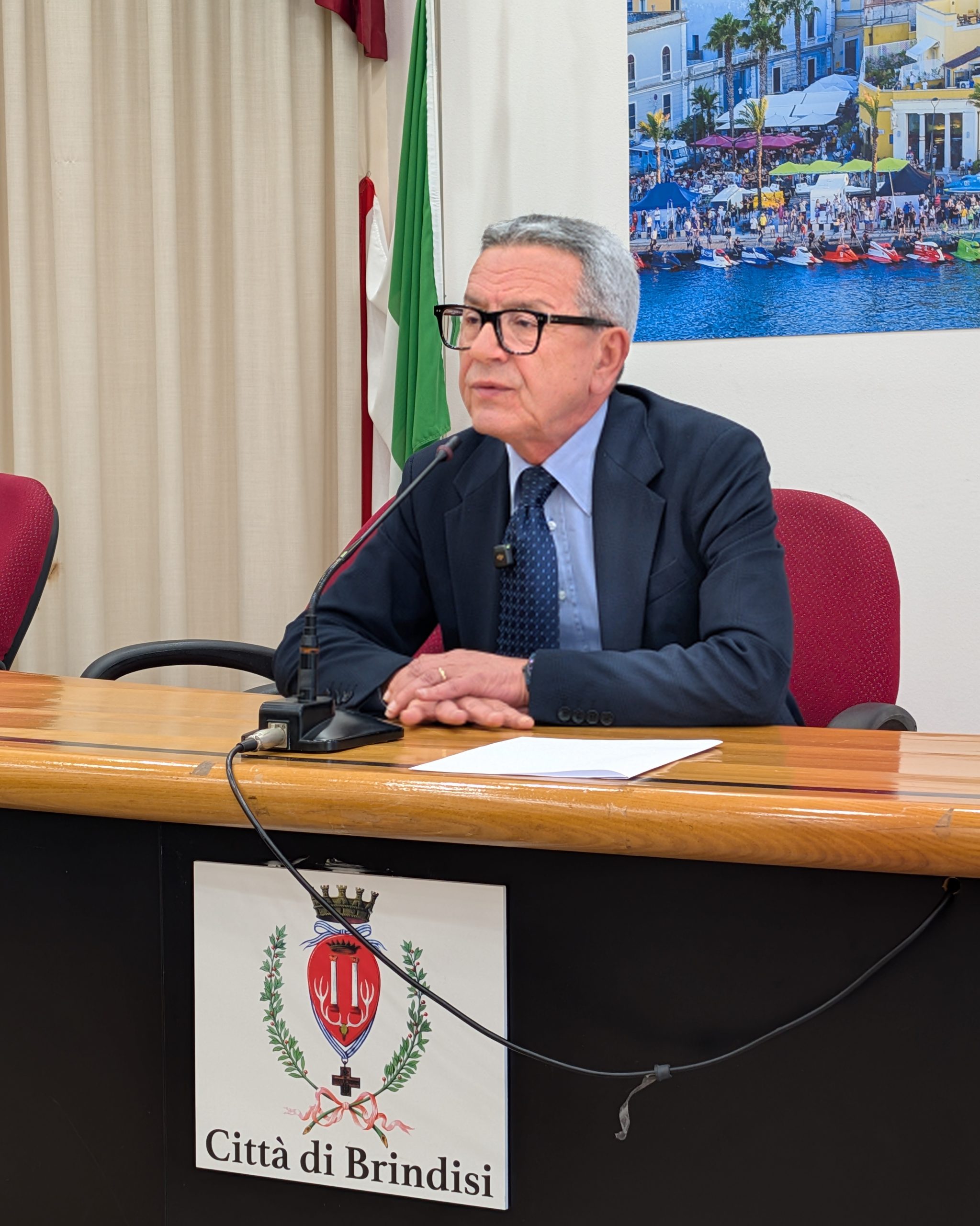 Sindaco Giuseppe Marchionna conferenza stampa