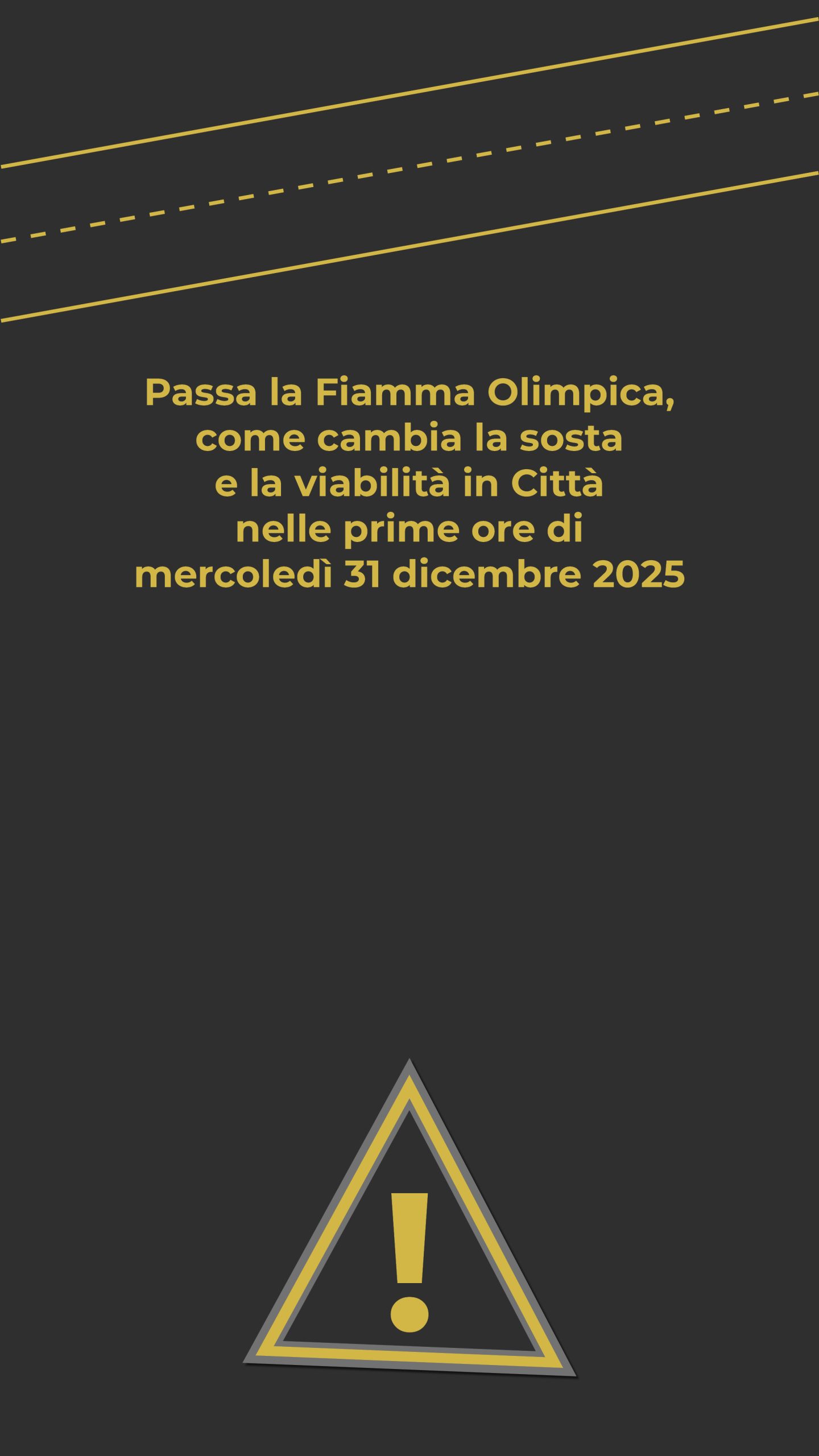 Viabilità 31 dicembre