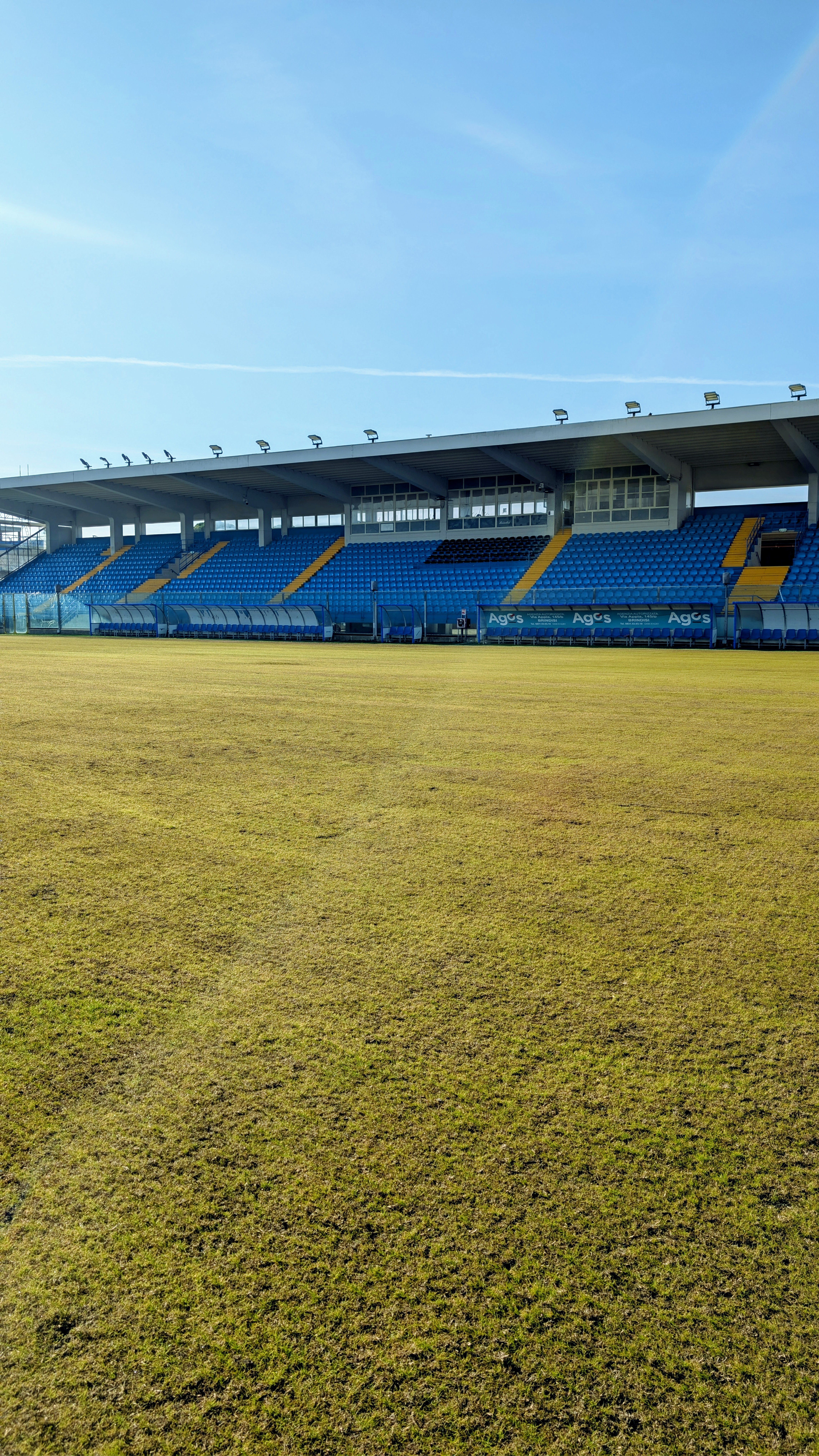 Stadio Fanuzzi lavori in corso