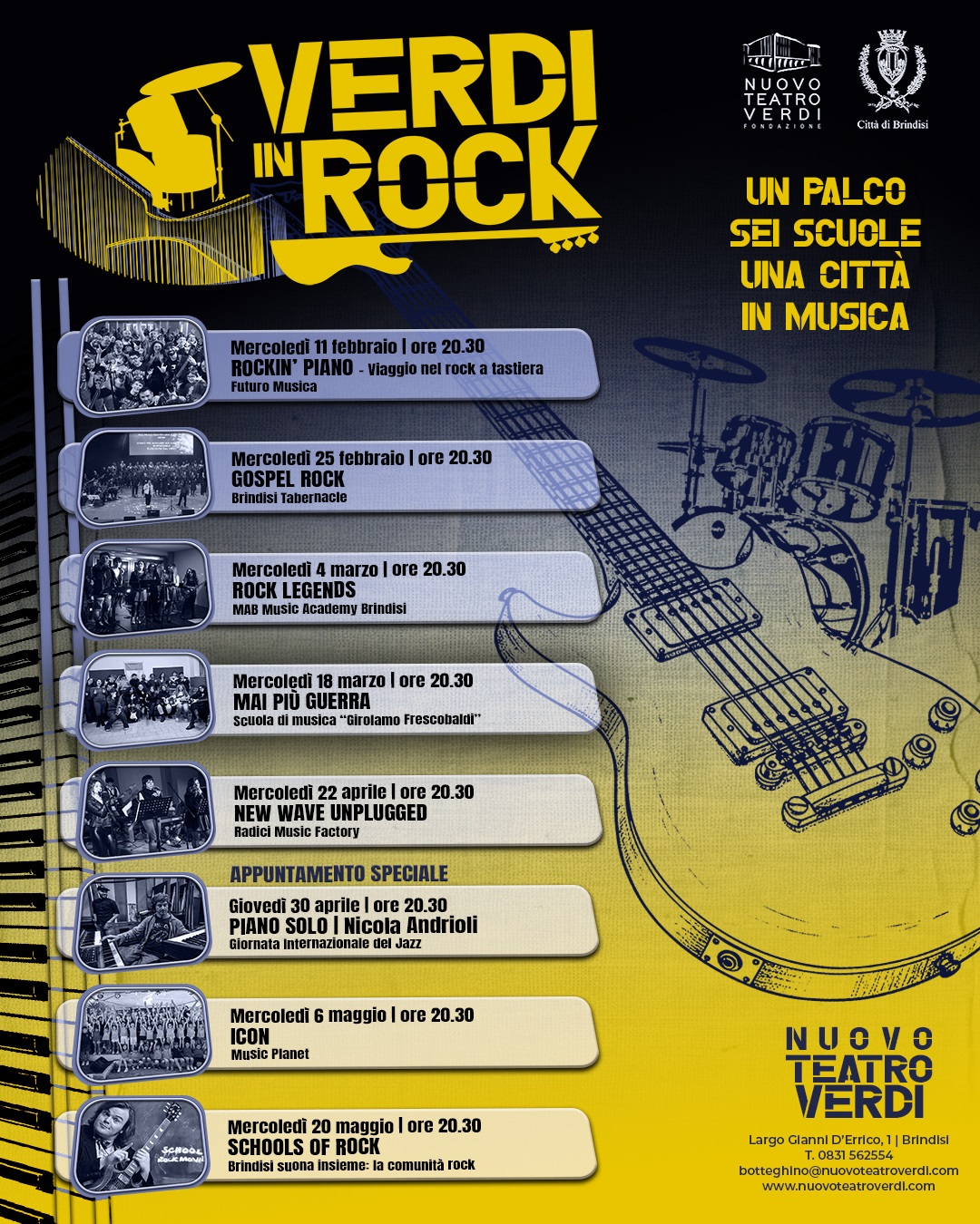 Verdi in Rock - Locandina