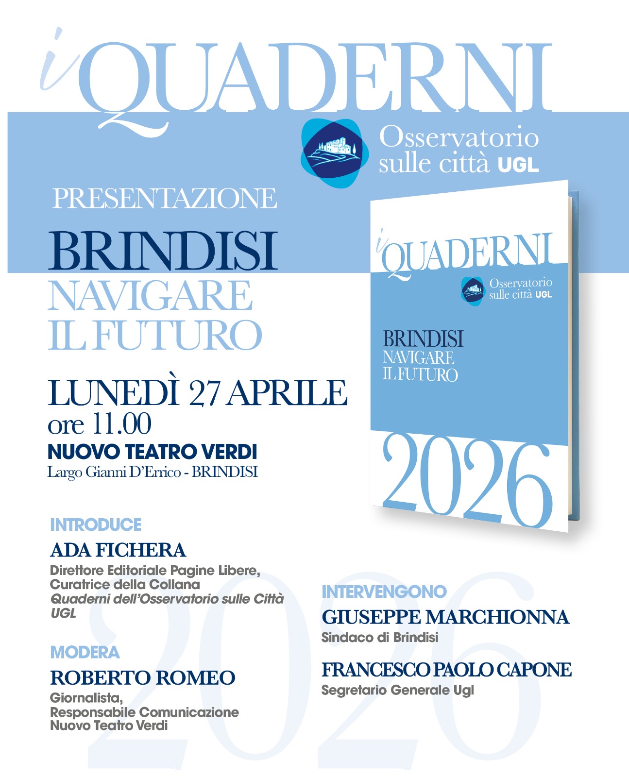 Locandina evento i quaderni