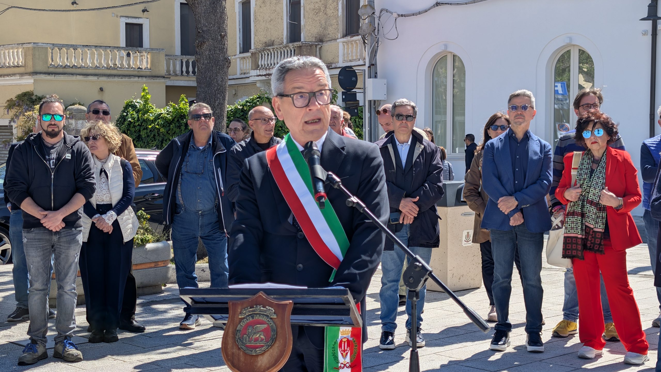 Sindaco Marchionna 25 aprile