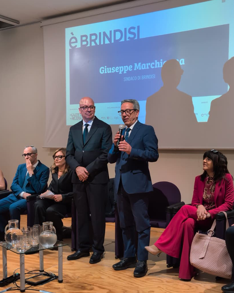 Mostra Gazzetta del Mezzogiorno sindaco Giuseppe Marchionna