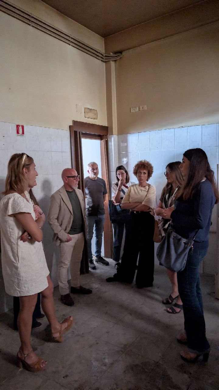 Sopralluogo bene confiscato alla mafia via Appia
