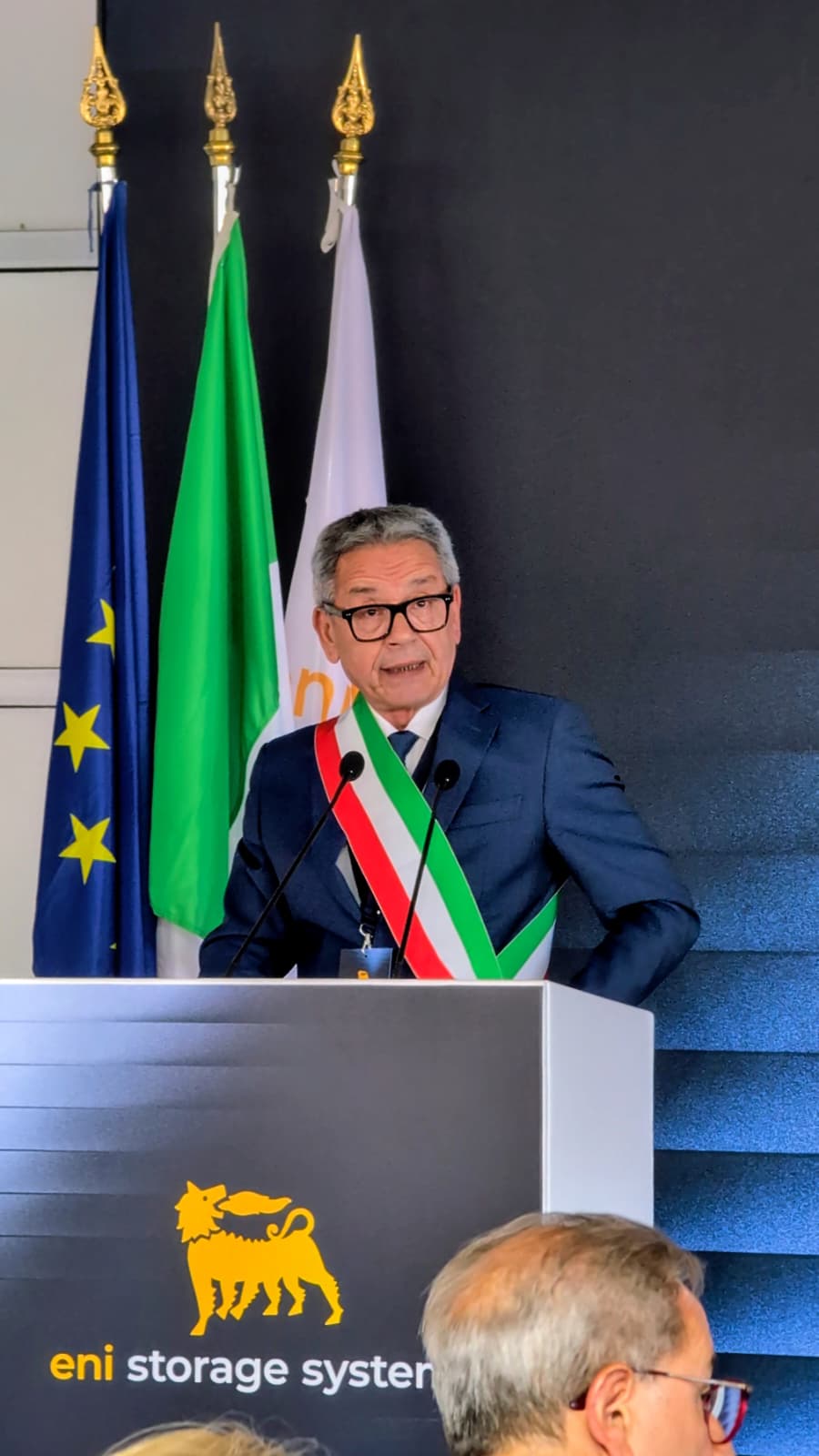 Discorso del sindaco Marchionna