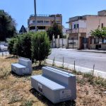 Panchine rifiuti da spazzamento