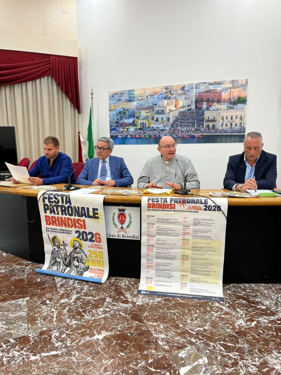 Conferenza stampa festa patronale 2026