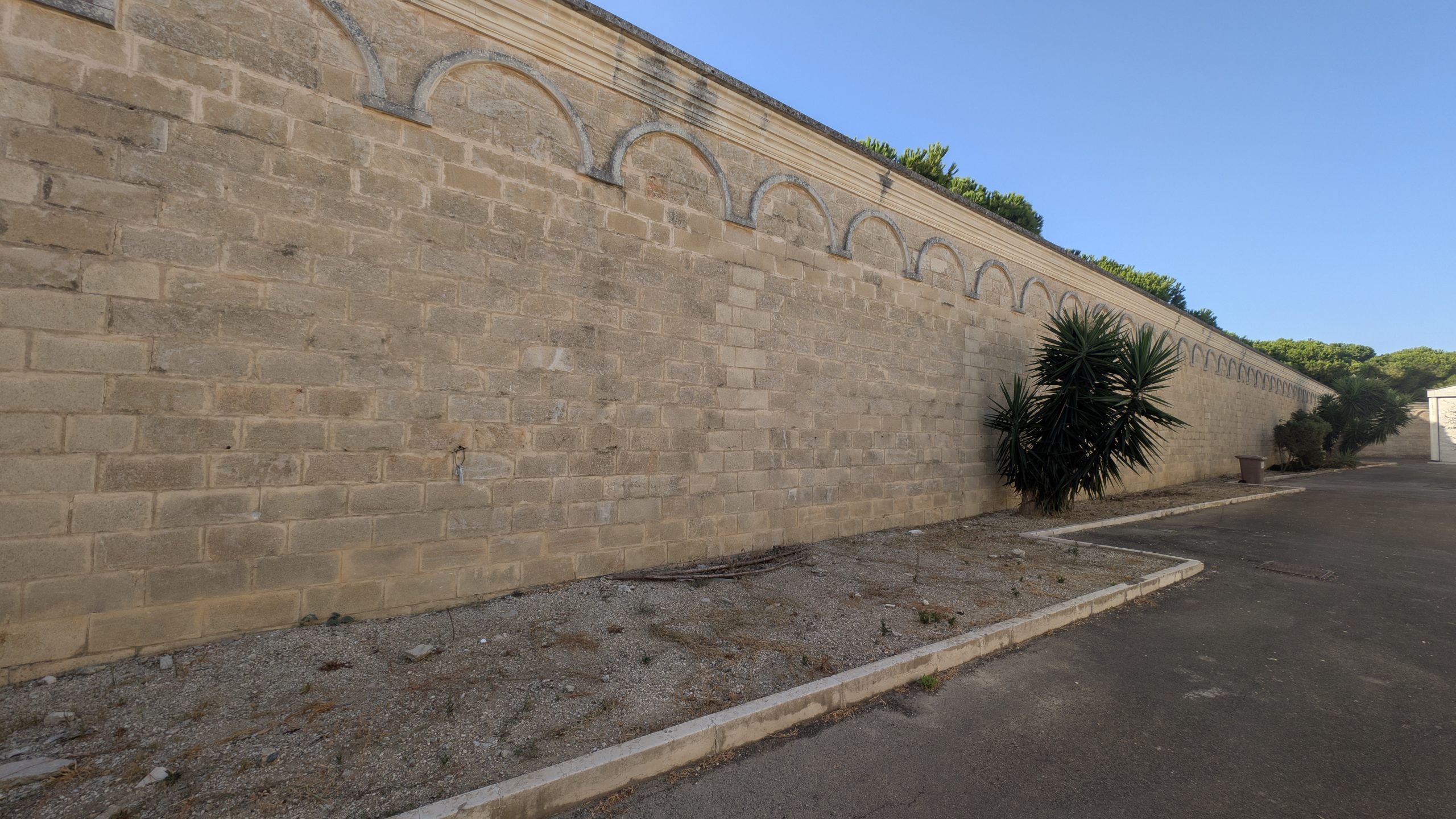 Zona di intervento cimitero