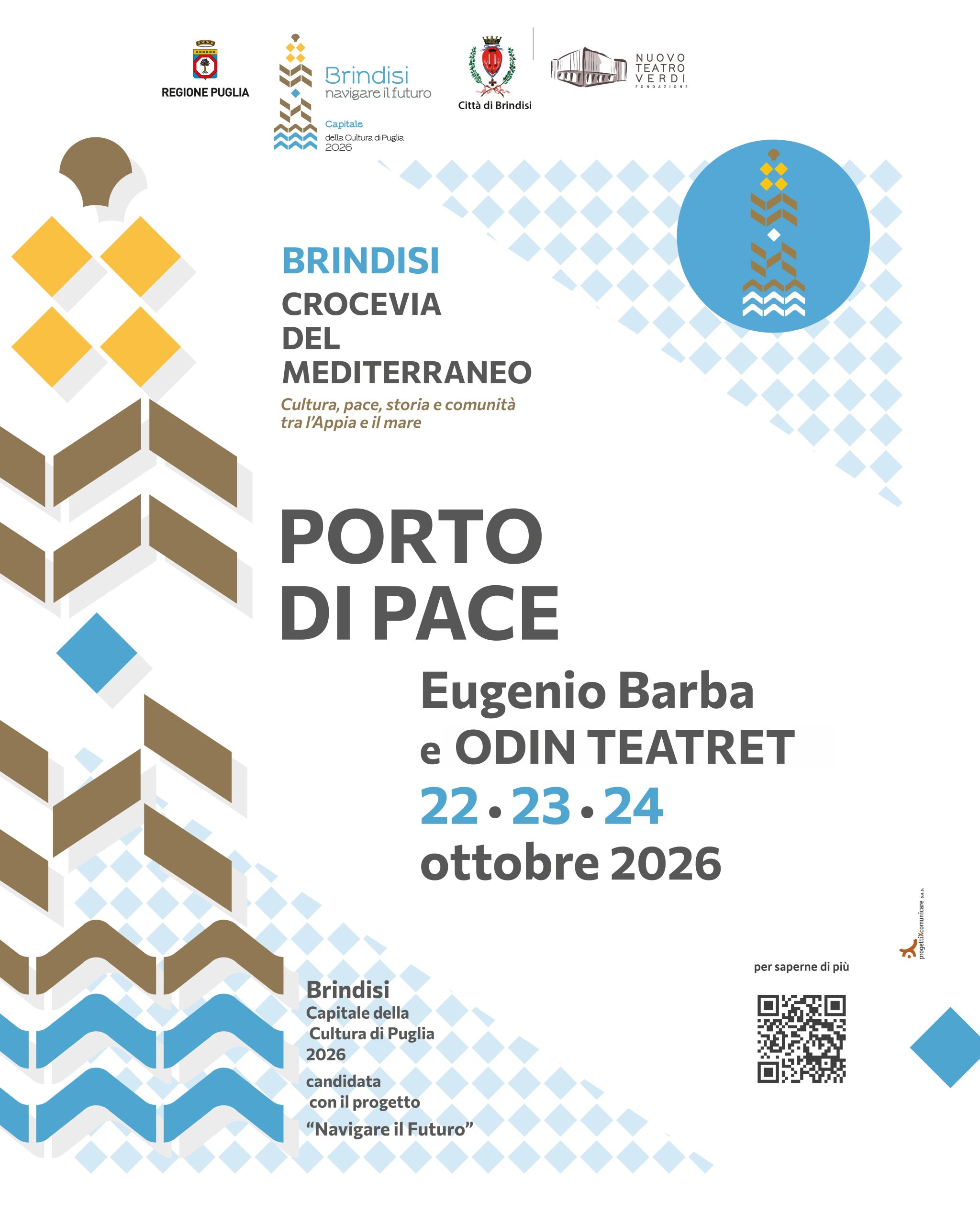 Eugenio Barba e Odin Teatret a Brindisi