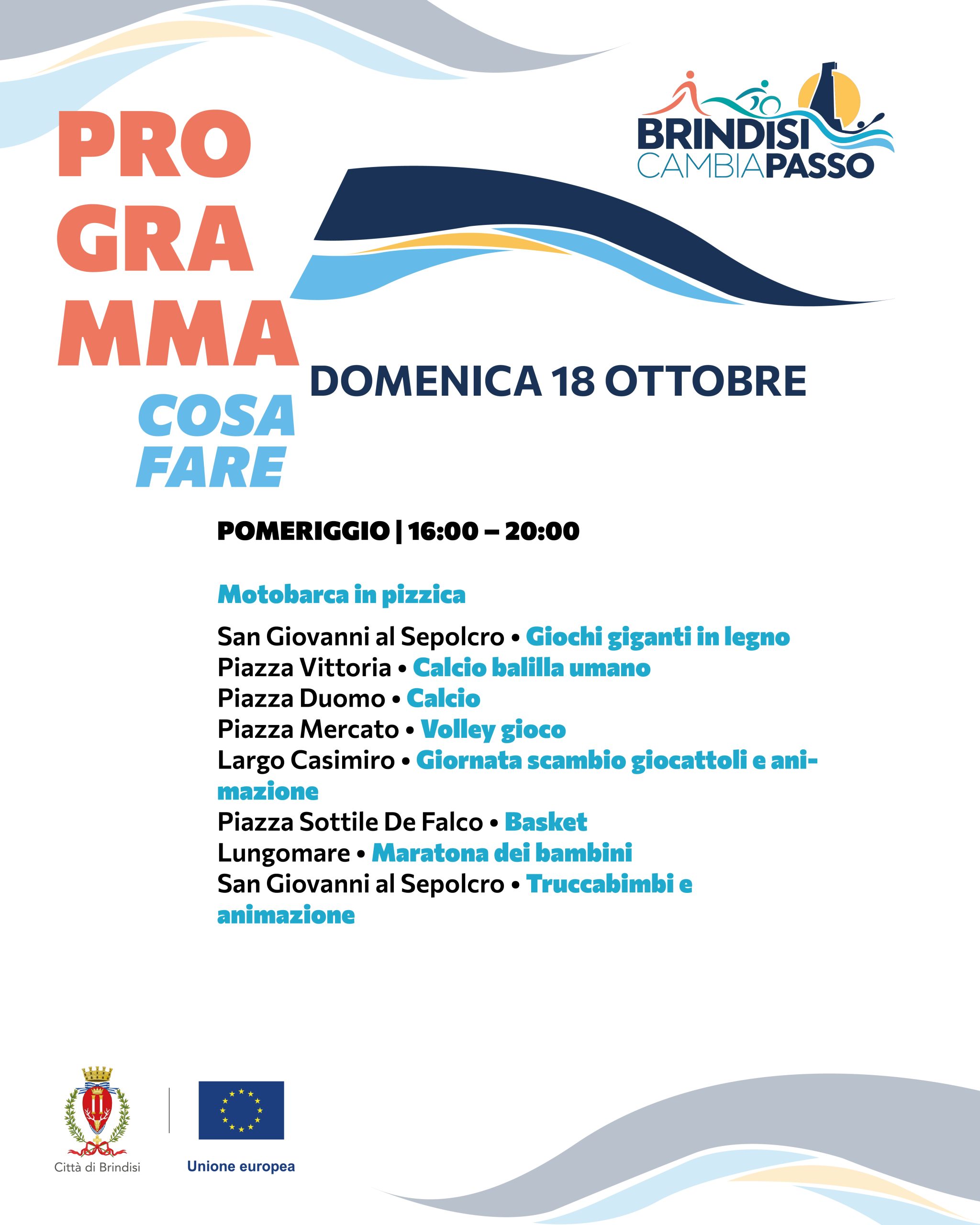 Brindisi CambiaPasso - Programma 2